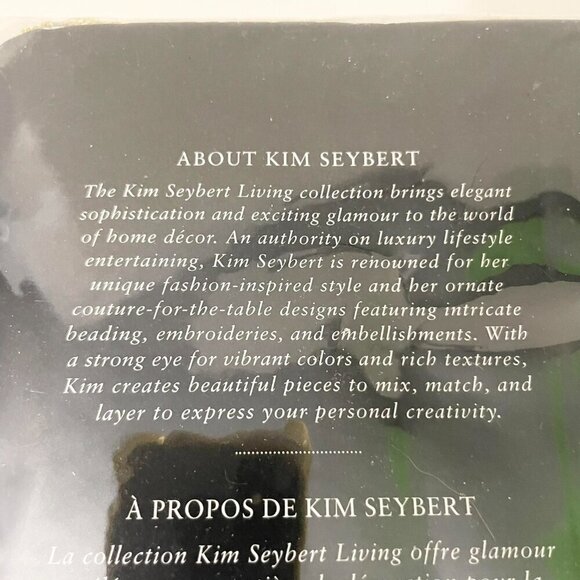 Kim Seybert Living Set of 4 Napkins Cotton 21 Inch - Picture 7 of 15